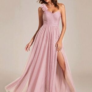 Ever Pretty Pink Bridesmaid Wedding Dress XS